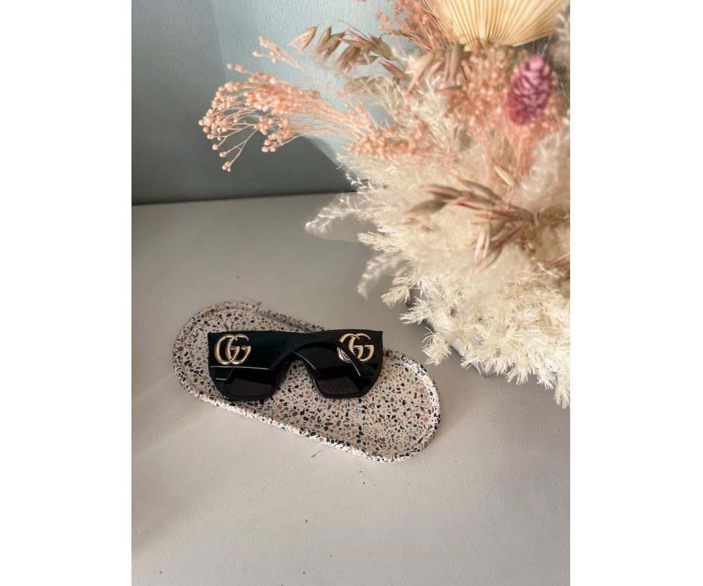 Terrazzo oval tray