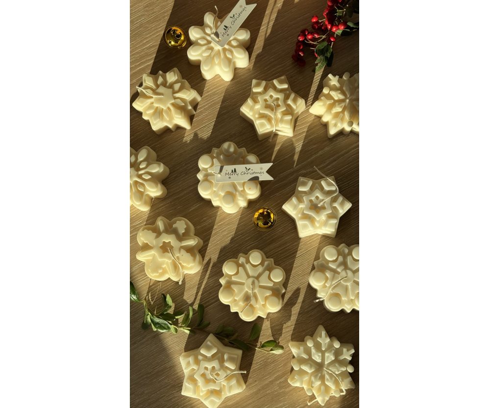 Κεράκια Χιονονιφάδες