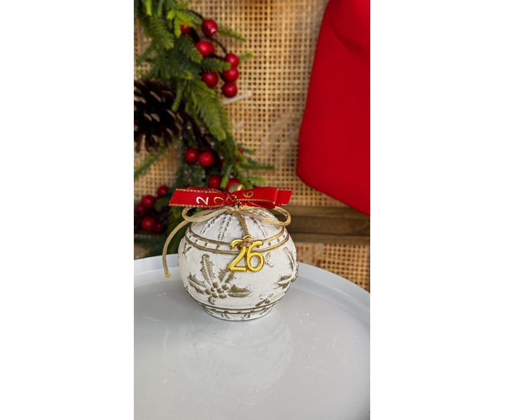 Χριστουγεννιάτικο κηροπήγιο σε γούρι