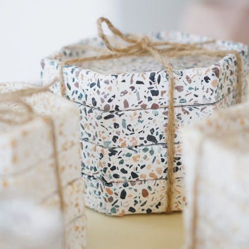 nema concept Σουβέρ Mosaic terrazzo collection